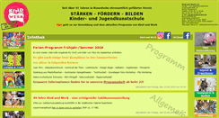 Desktop Screenshot of kindundwerk.de